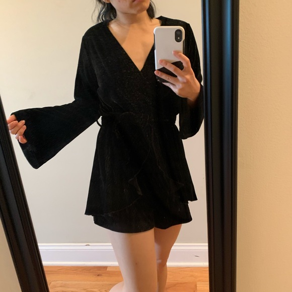 velvet jumpsuit boohoo